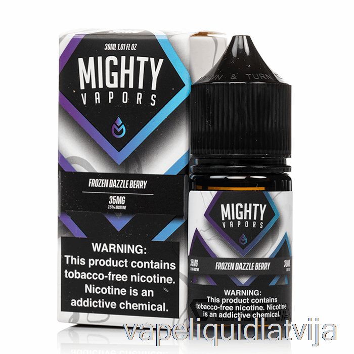 Saldētas žilbinošas Ogas - Spēcīgi Tvaiki Sāļi - 30ml 50mg Vape šķidrums